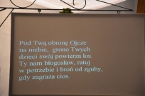 Uroczystości kościele rozpoczęto pieśnią Pod Twą obronę